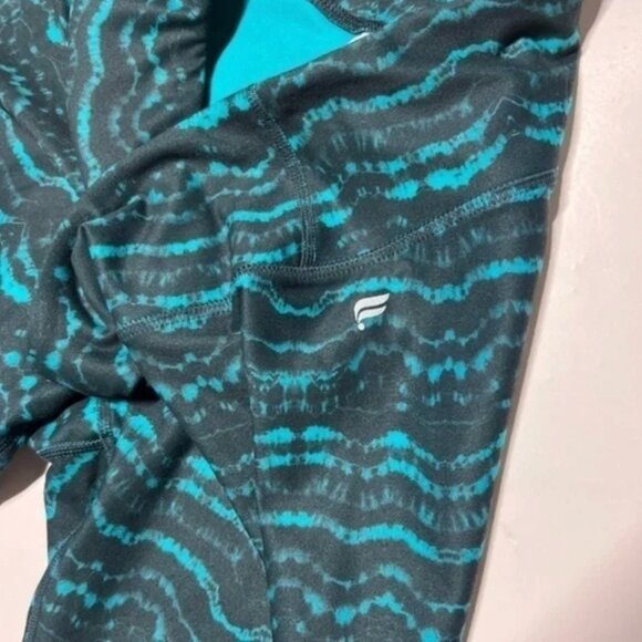 Fabletics LOT OF 3 Athletic Leggings Pink Green Blue Women's Size Medium - Picture 13 of 16